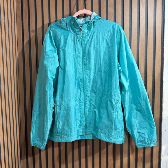 Columbia Jackets & Blazers - Columbia Teal‎ Jacket raincoat Sz XL